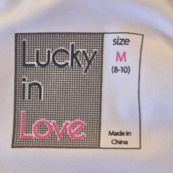 Lucky In Love Womens Multicolor Fringe Athletic Tennis Skort Medium - Picture 4 of 8